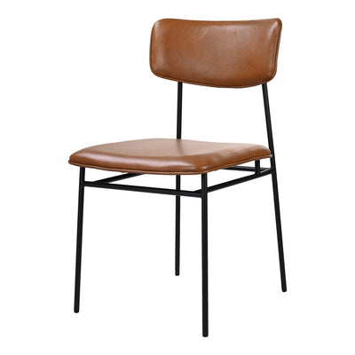Sailor Dining Chair Brown - Set Of Two by Moe's Home