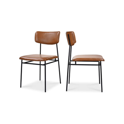 Sailor Dining Chair Brown - Set Of Two | Brown