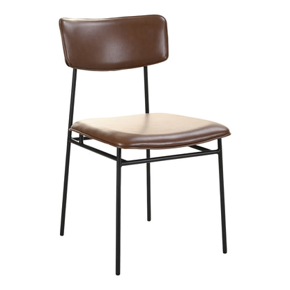 Sailor Dining Chair Dark Brown - Set Of Two