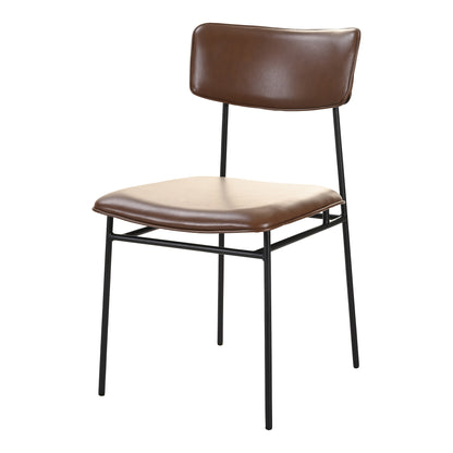 Sailor Dining Chair Dark Brown - Set Of Two