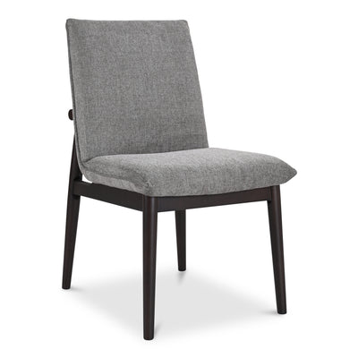 Charlie Dining Chair Dark Grey – Set Of Two by Moe's Home