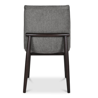 Charlie Dining Chair Dark Grey – Set Of Two by Moe's Home