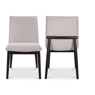 Charlie Dining Chair Beige– Set Of Two by Moe's Home