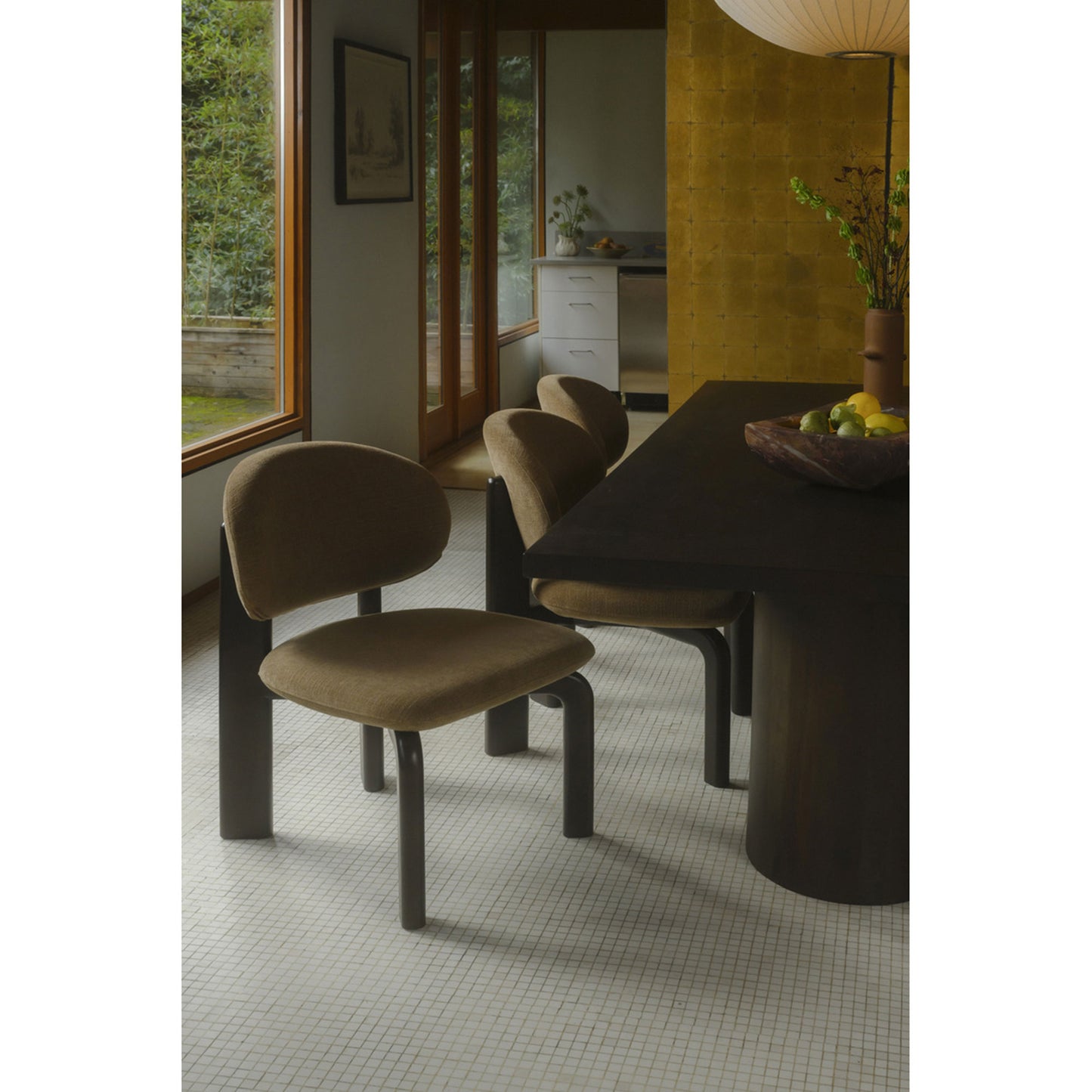 Sami Dining Chair Brown Set Of Two by Moe's Home