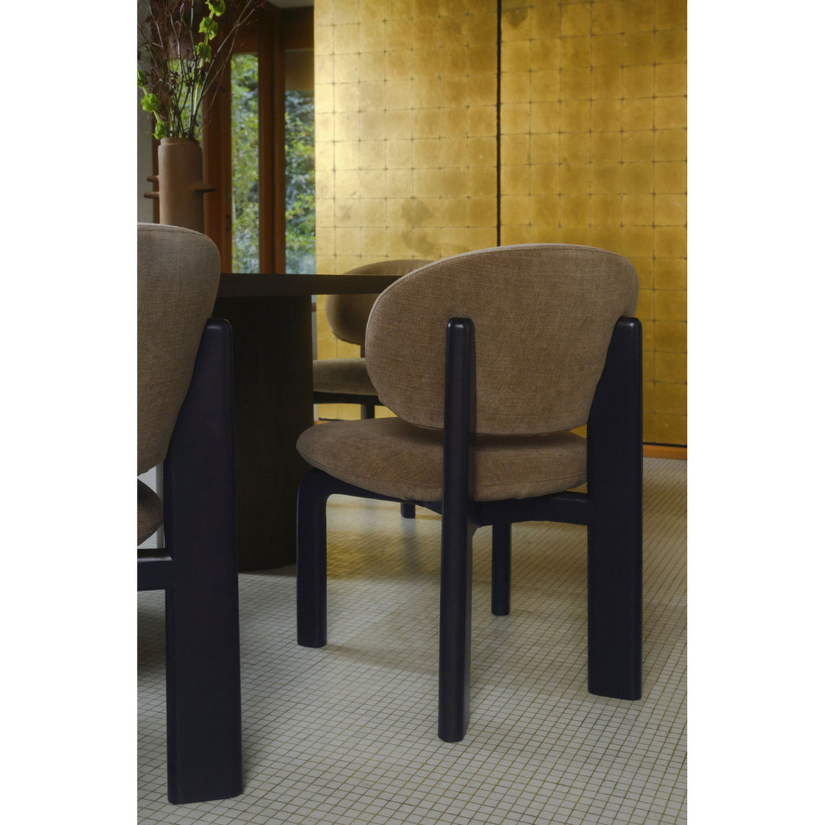 Sami Dining Chair Brown Set Of Two by Moe's Home