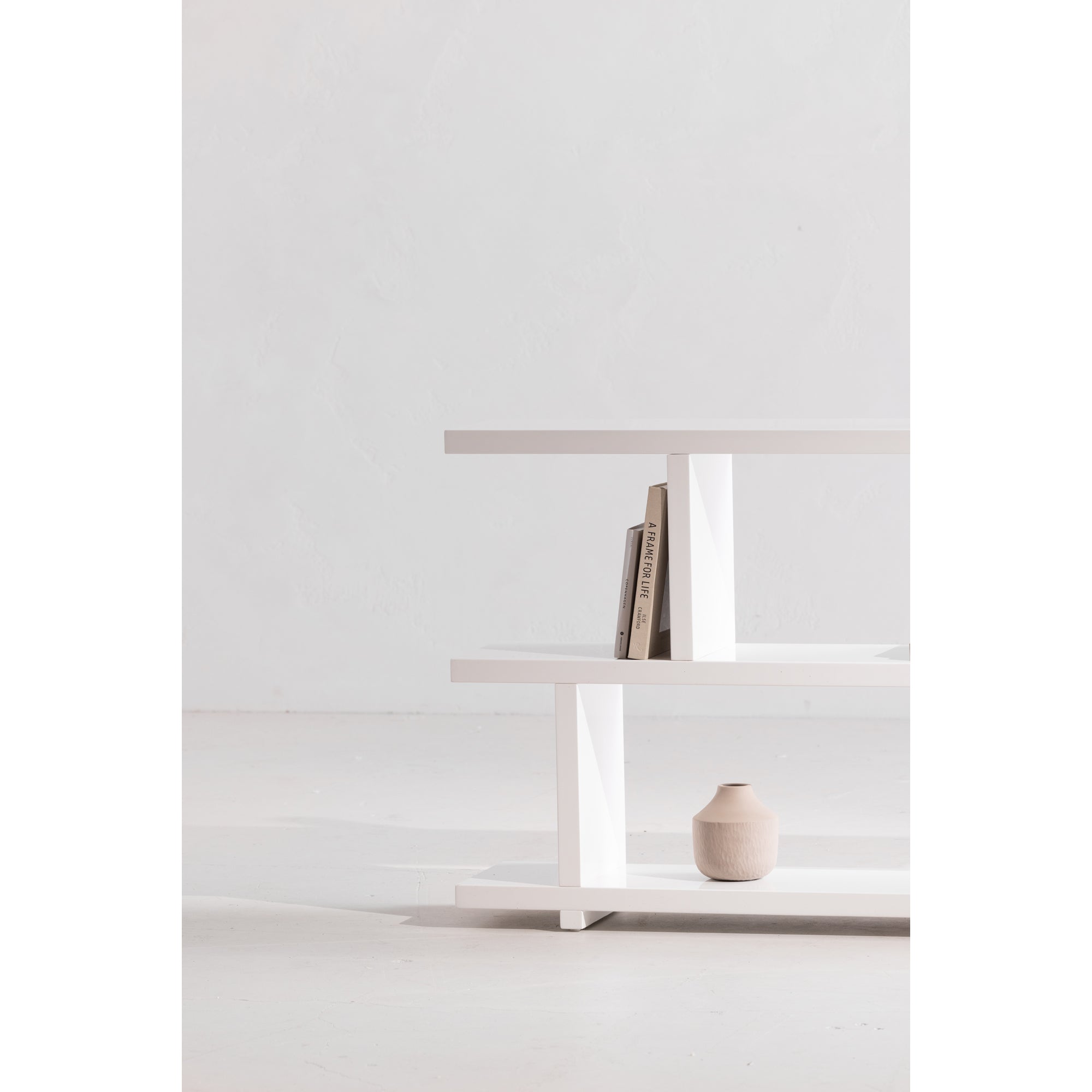 Miri Small Shelf White