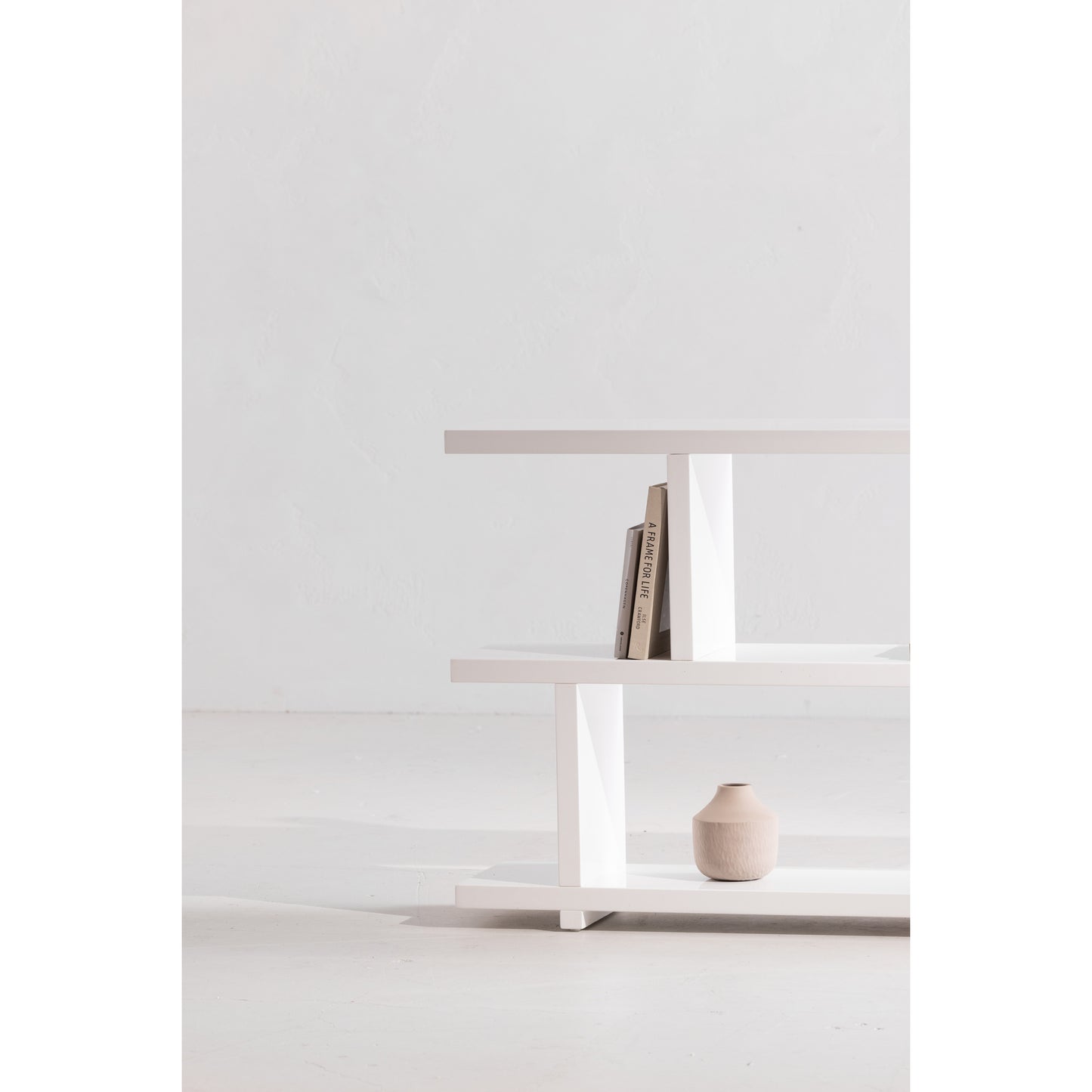 Miri Small Shelf White by Moe's Home