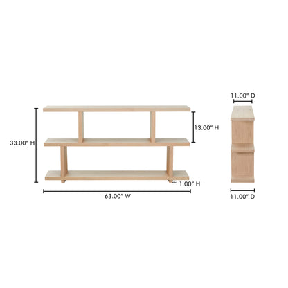 Miri Small Shelf Oak