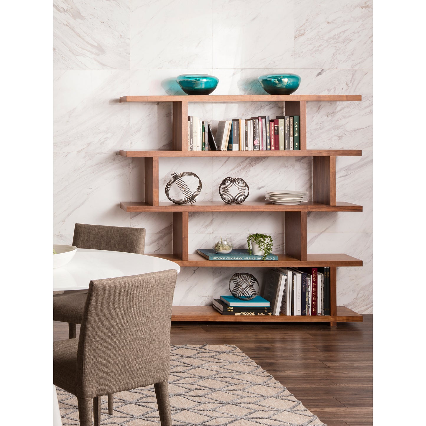 Miri Large Shelf Brown by Moe's Home