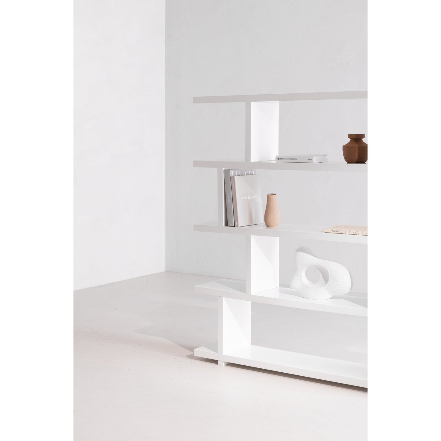 Miri Large Shelf White by Moe's Home