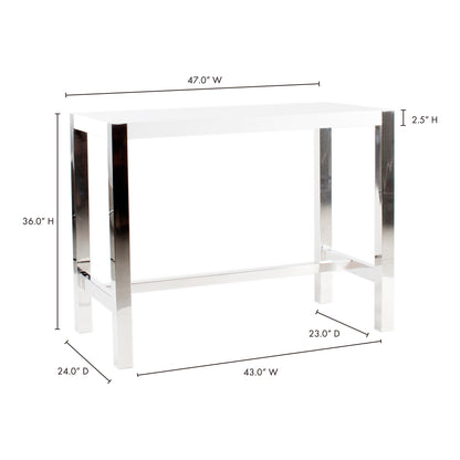 Riva Counter Table White