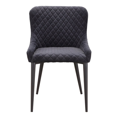 Etta Dining Chair Dark Grey | Grey