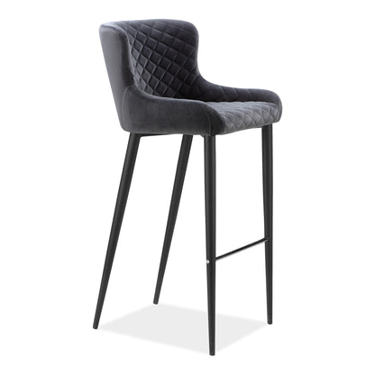 Etta Counter Stool Dark Grey