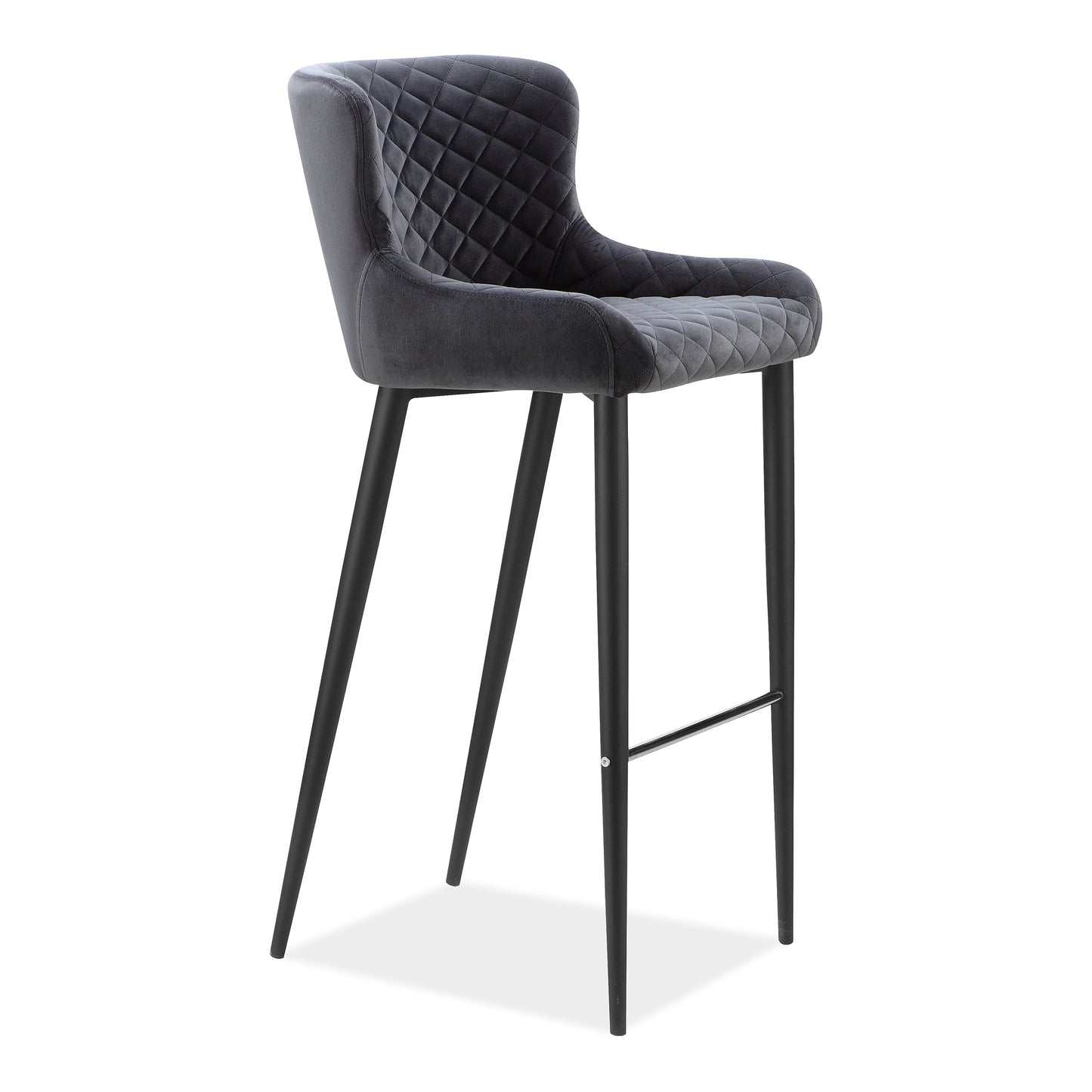 Etta Counter Stool Dark Grey by Moe's Home