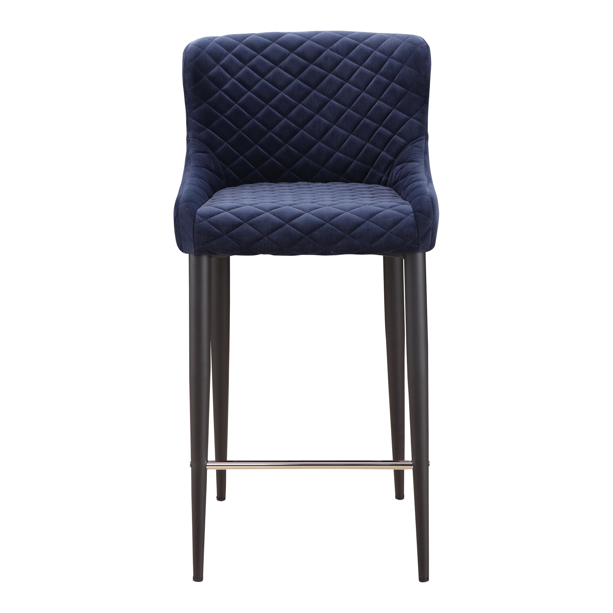 Etta Counter Stool Navy Blue | Blue