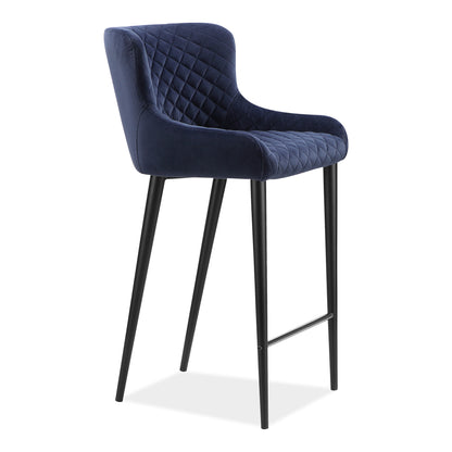 Etta Counter Stool Navy Blue