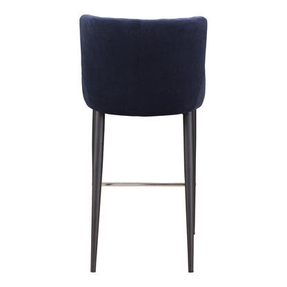 Etta Counter Stool Navy Blue