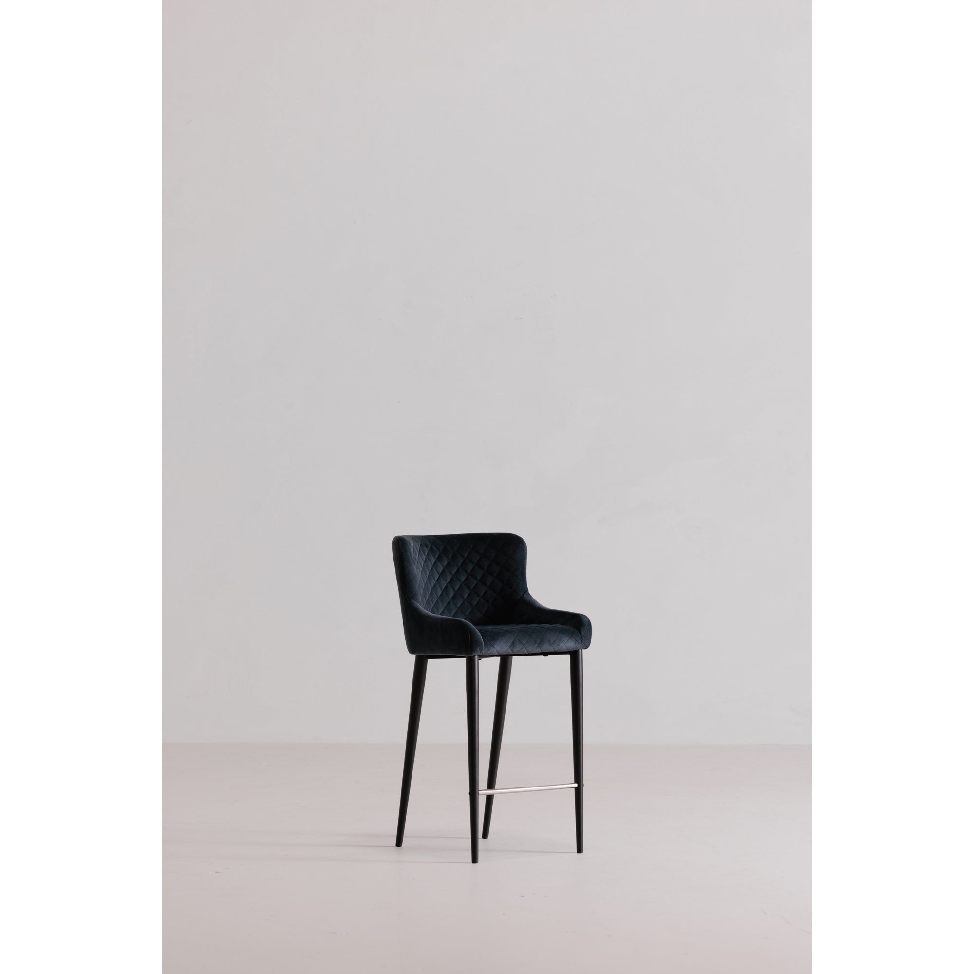 Etta Bar Stool Dark Grey