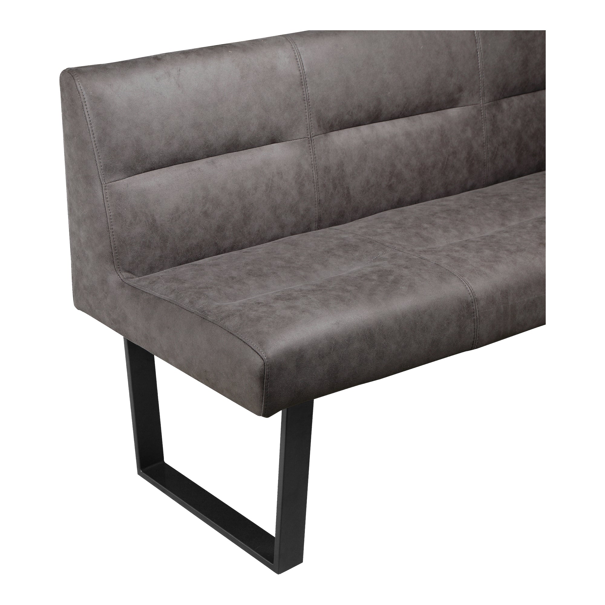 Hanlon Corner Bench Dark Grey