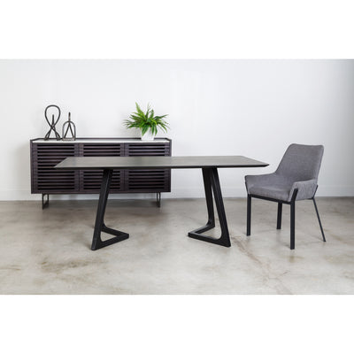 Lloyd Dining Chair Dark Grey - Set Of Two by Moe's Home
