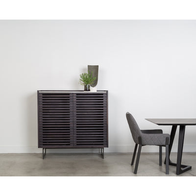 Lloyd Dining Chair Dark Grey - Set Of Two by Moe's Home