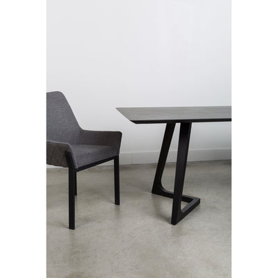 Lloyd Dining Chair Dark Grey - Set Of Two by Moe's Home