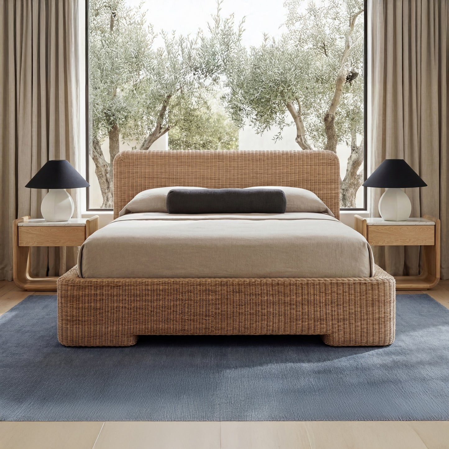 Claudia Bed King by Moe's Home