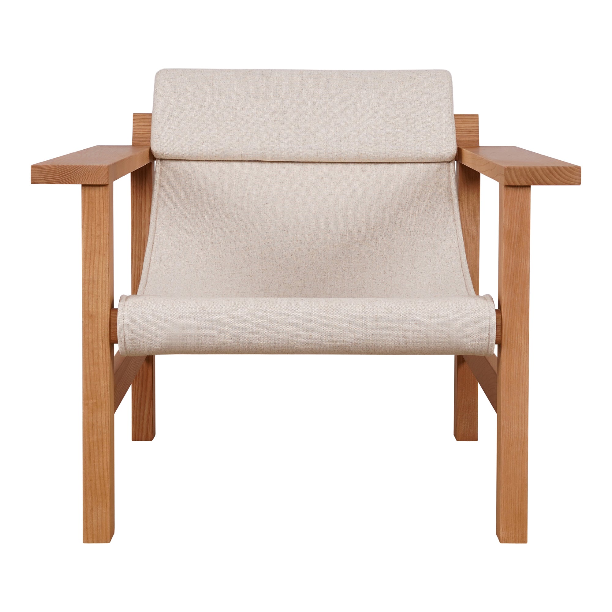 Annex Lounge Chair Flecked Linen | Beige