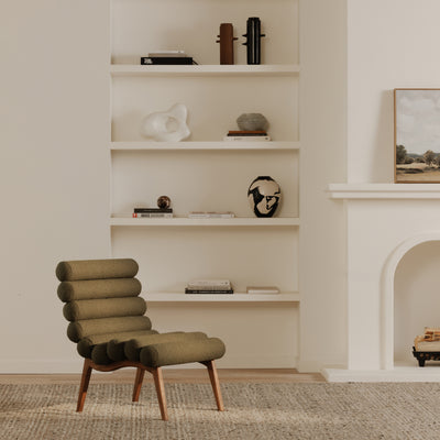 Arlo Accent Chair Dark Green by Moe's Home