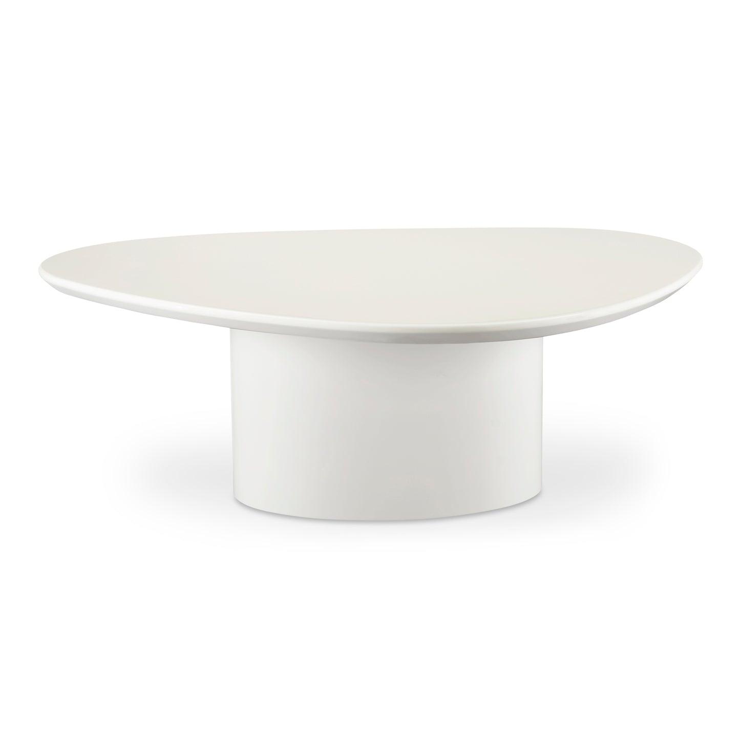 Eden Coffee Table Ivory Lacquer by Moe's Home