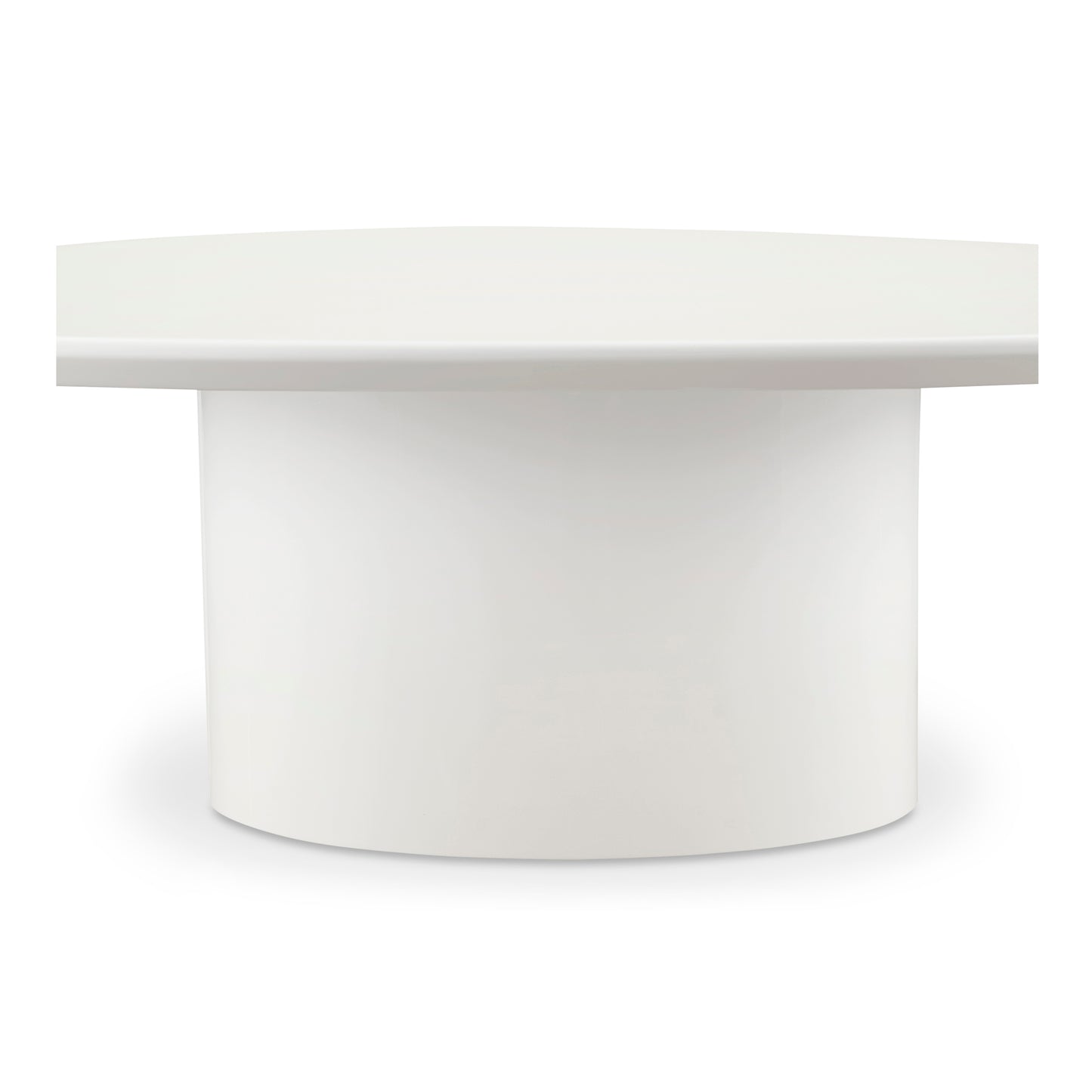 Eden Coffee Table Ivory Lacquer by Moe's Home