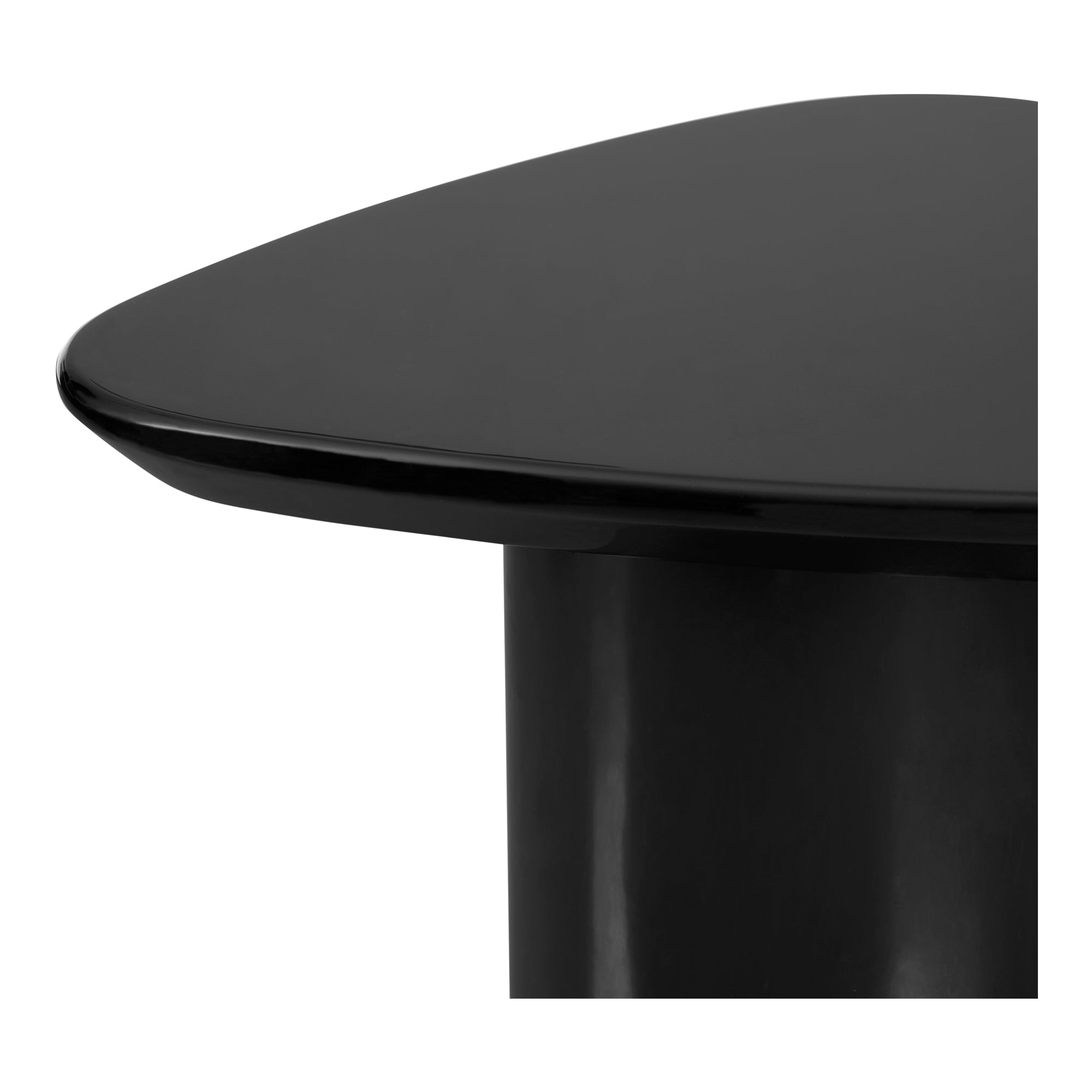 Eden Accent Table Black Lacquer