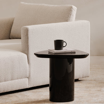 Eden Accent Table Black Lacquer by Moe's Home