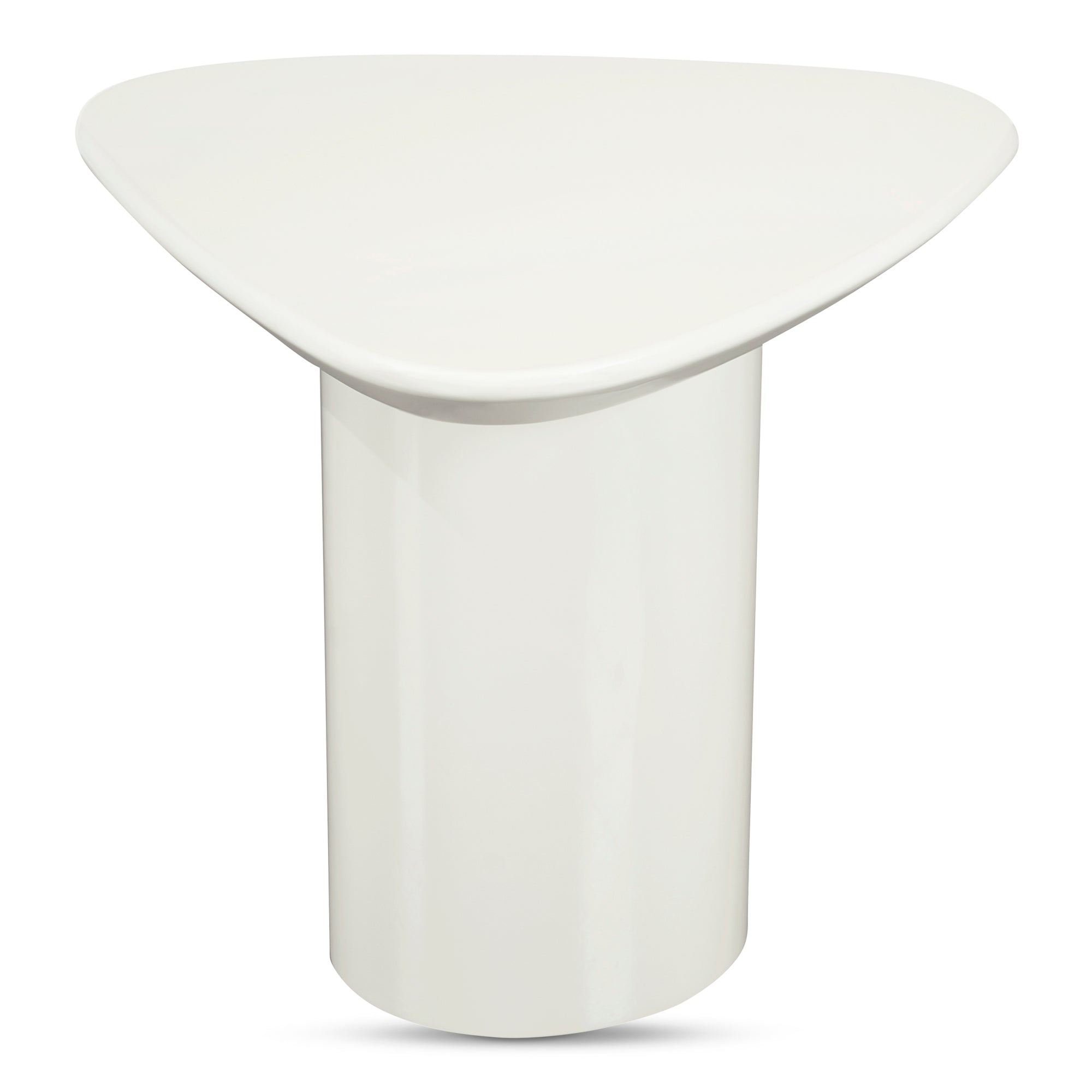 Eden Accent Table Ivory Lacquer