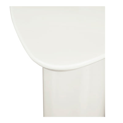 Eden Accent Table Ivory Lacquer by Moe's Home
