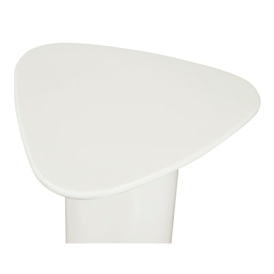 Eden Accent Table Ivory Lacquer by Moe's Home
