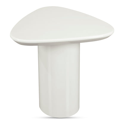 Eden Accent Table Ivory Lacquer | White