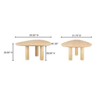 Finley Dining Table Natural