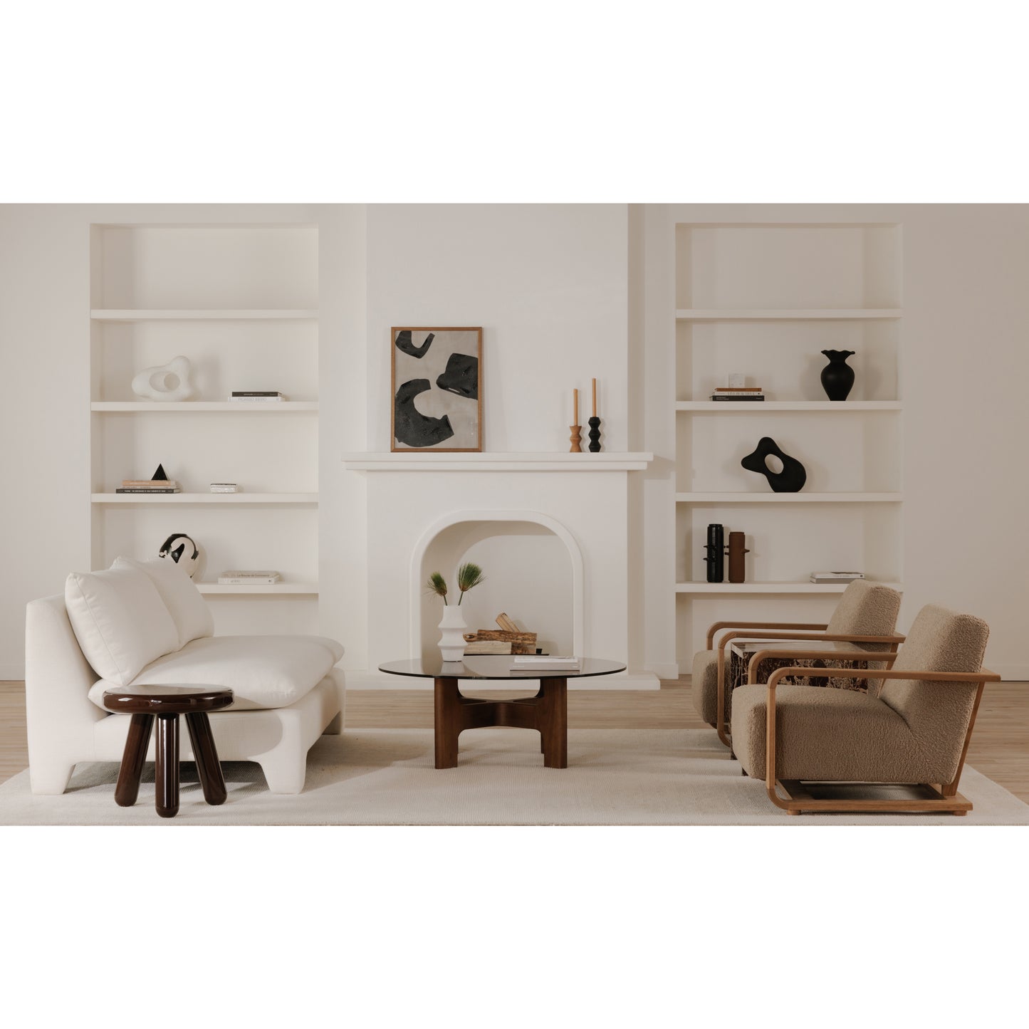 Luke Coffee Table Amber by Moe's Home