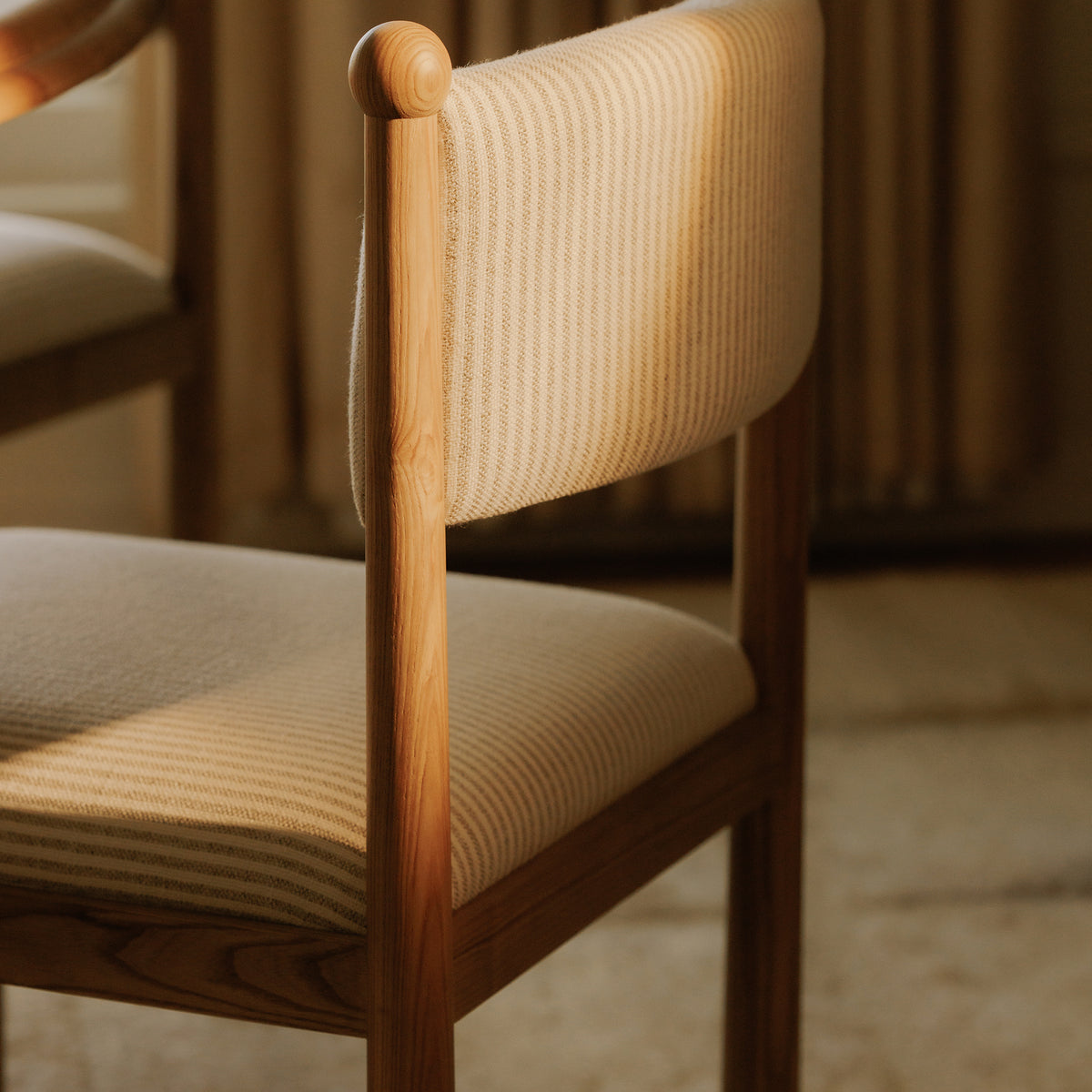 Villetta Dining Chair Stripe - Set Of Two by Moe's Home