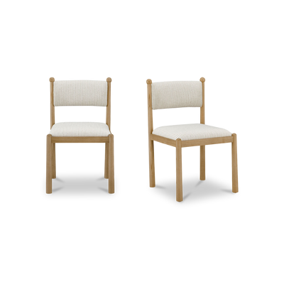 Villetta Dining Chair Stripe - Set Of Two by Moe's Home