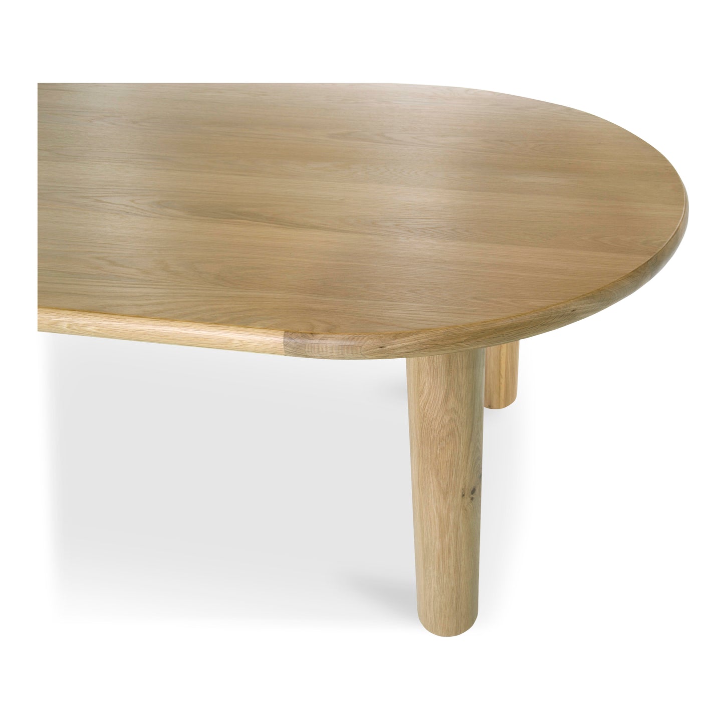 Milo Small Dining Table Oak by Moe's Home