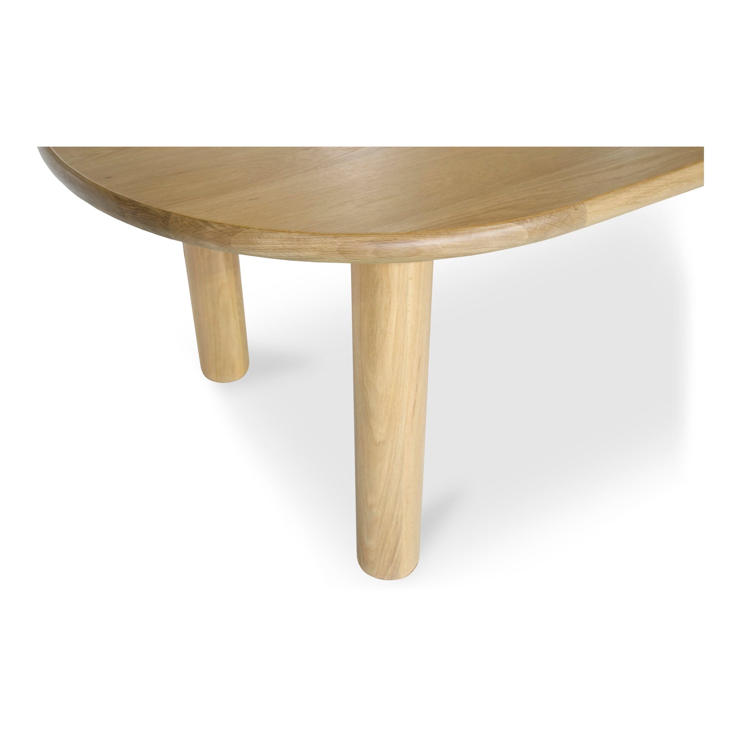 Milo Small Dining Table Oak by Moe's Home