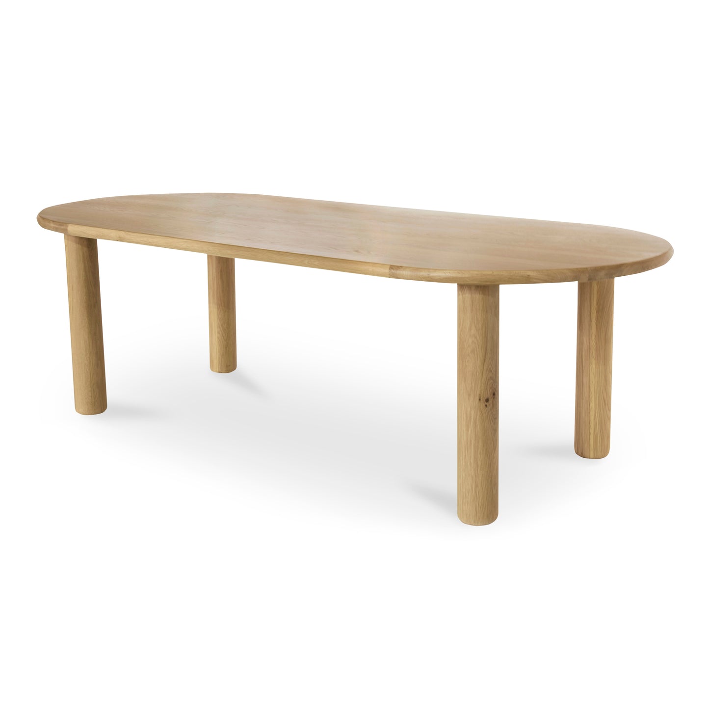 Milo Large Dining Table Oak by Moe's Home