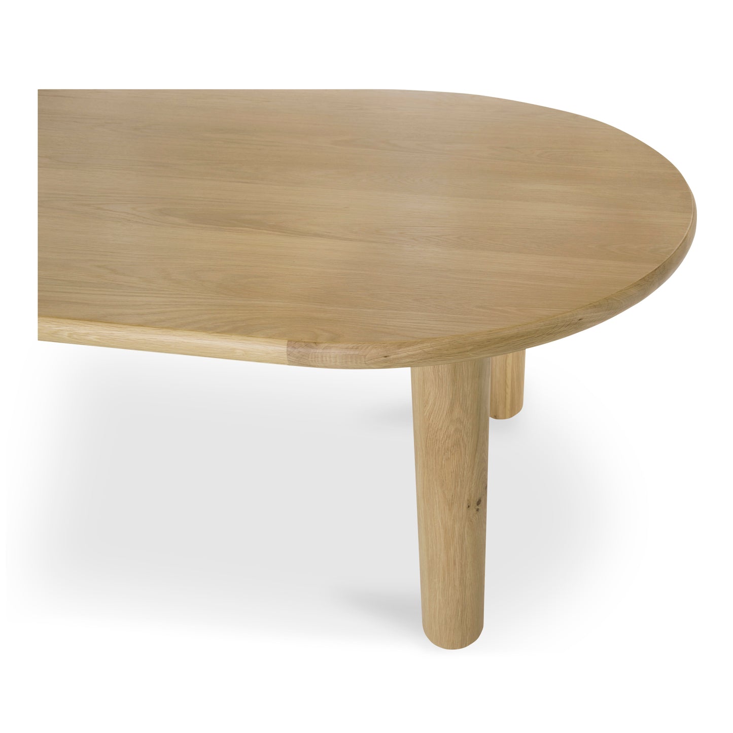 Milo Large Dining Table Oak by Moe's Home