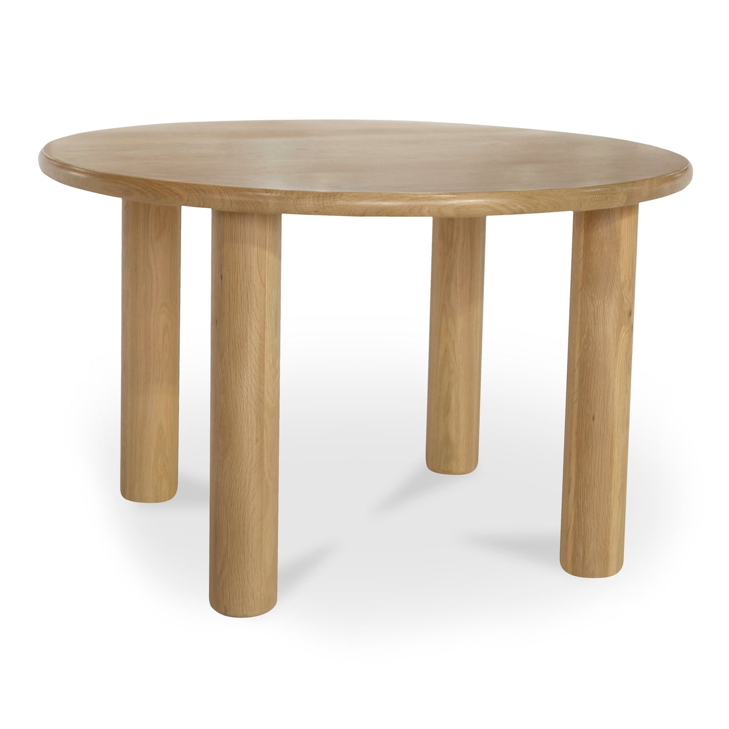 Milo Round Dining Table Oak by Moe's Home