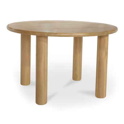 Milo Round Dining Table Oak by Moe's Home