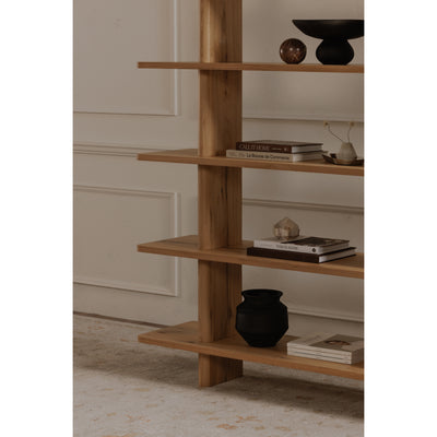 Casey Large Bookcase Rustic by Moe's Home