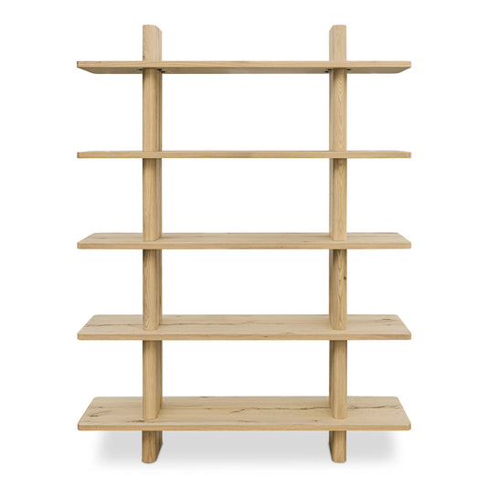 Casey Large Bookcase Rustic by Moe's Home