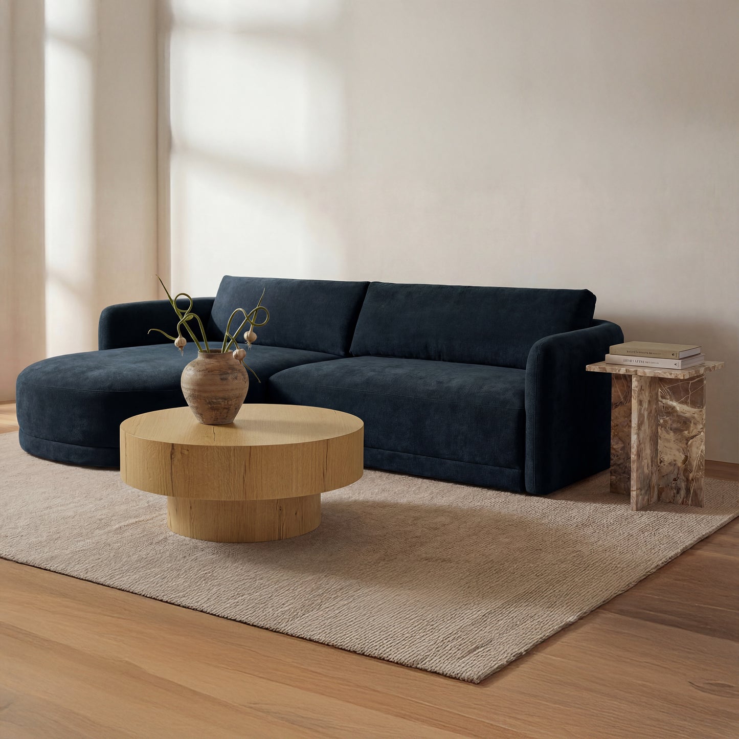 Corey Coffee Table Rustic by Moe's Home